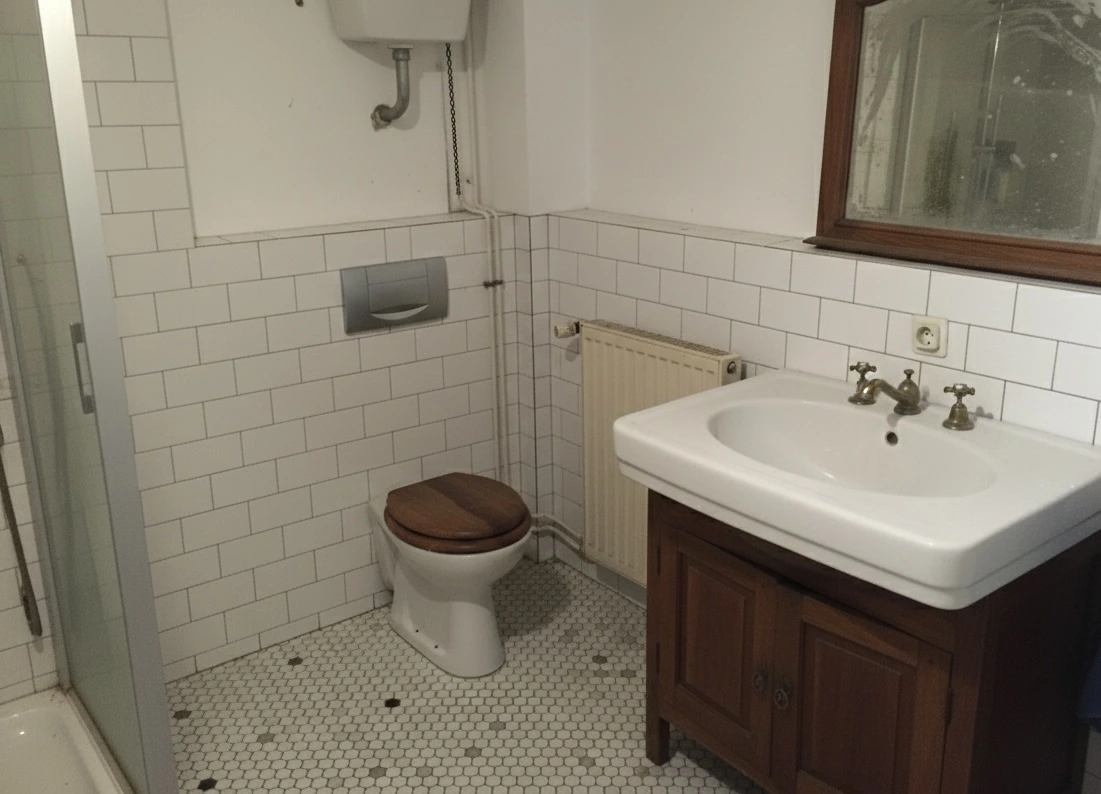 Bad vor Kernsanierung in Seelscheid