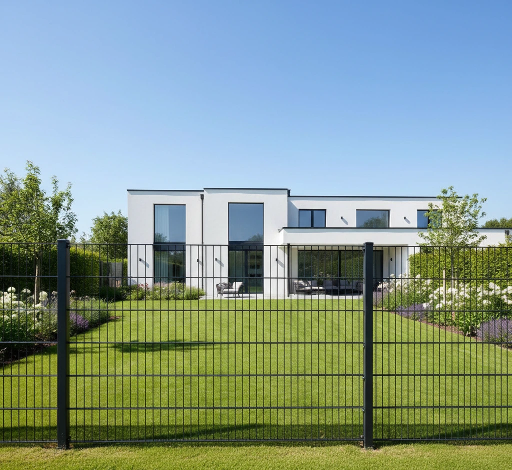 Doppelstabmatte ohne Sichtschutz